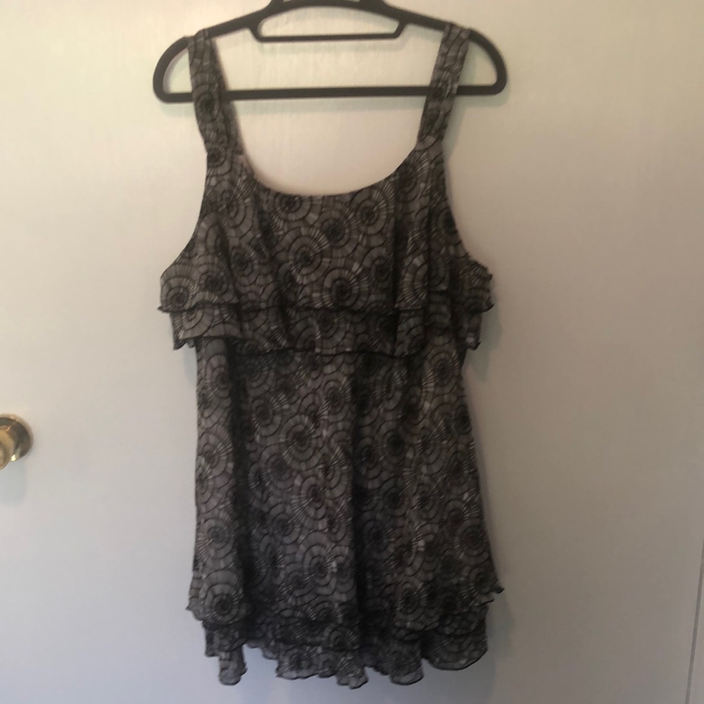 Lane Bryant Chiffon Tank Top -  18/20